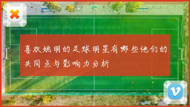 喜欢姚明的足球明星有哪些他们的共同点与影响力分析